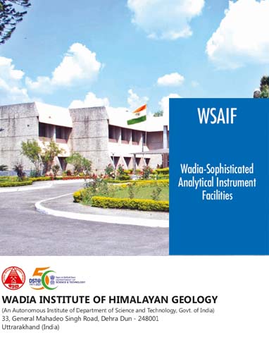 Wadia-Sophisticated Analytical Instrument Facilities (WSAIF) Flyer